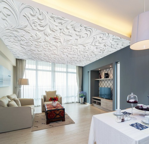 Rilievo na4017 soffitto - 3d,