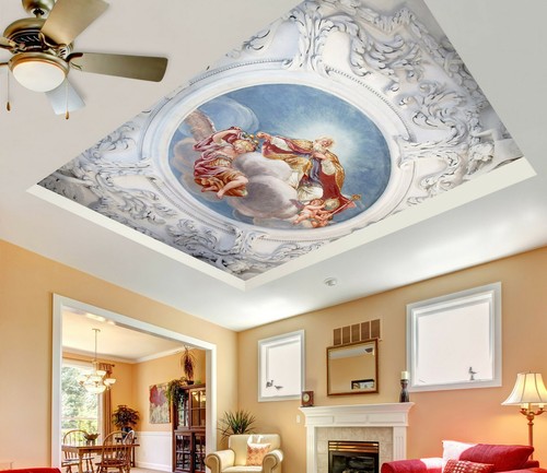 Rilievo na4609 soffitto - 3d,