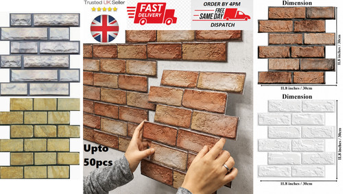 Adesivo murale mattoncini