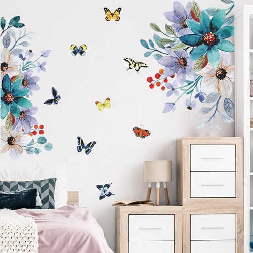 Adesivi murali fiori art